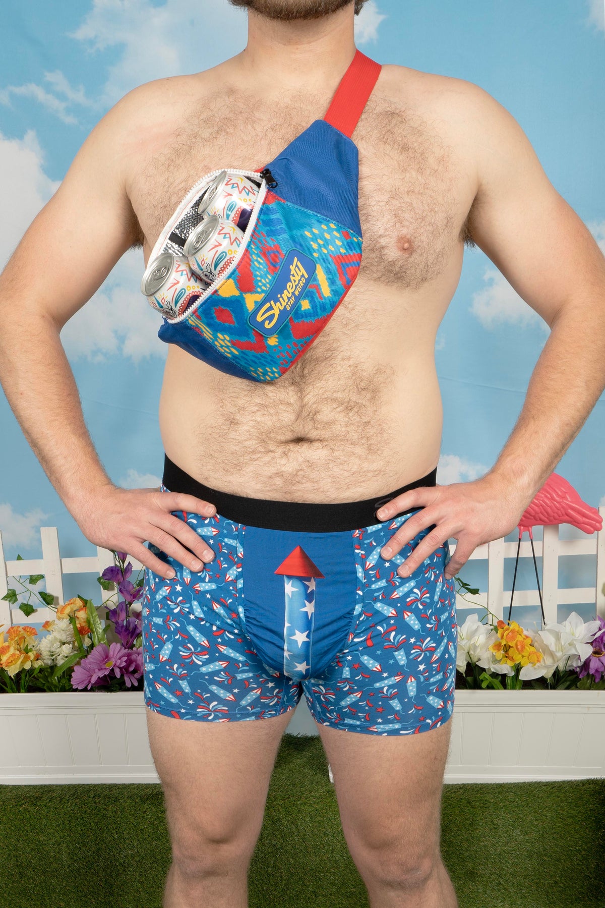 The Chill Out | Retro Shinesty Fanny Pack Cooler - Shinesty