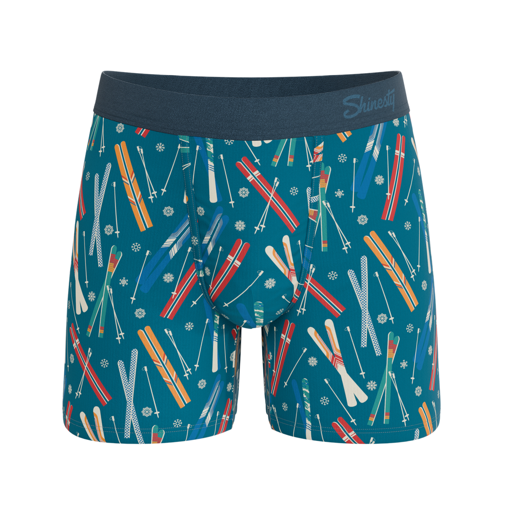 The Ski In Ski Out | Retro Ski Ball Hammock® Pouch Underwear - Shinesty