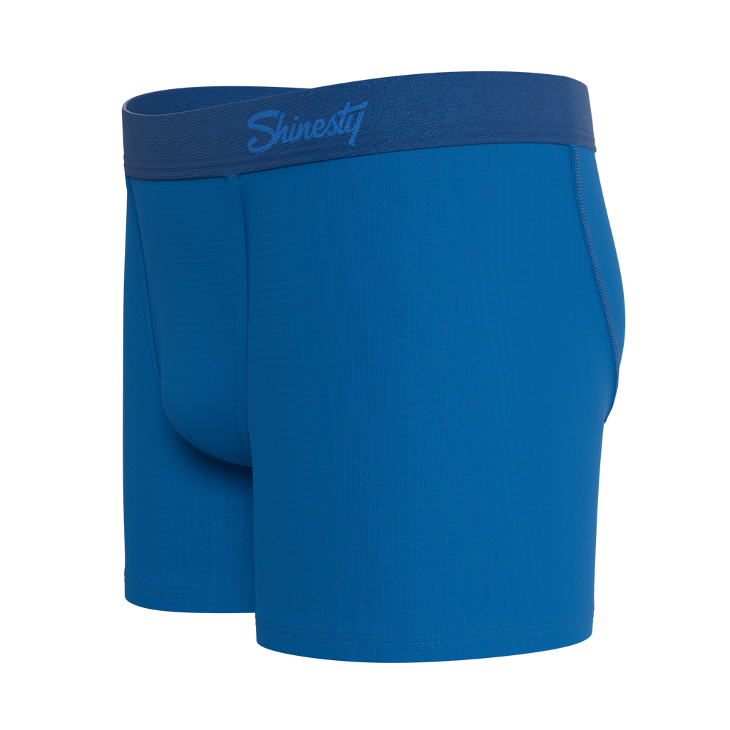 The Skydiver | Ocean Blue Youth Boxer Briefs - Shinesty