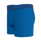 The Skydiver | Ocean Blue Youth Boxer Briefs - Shinesty