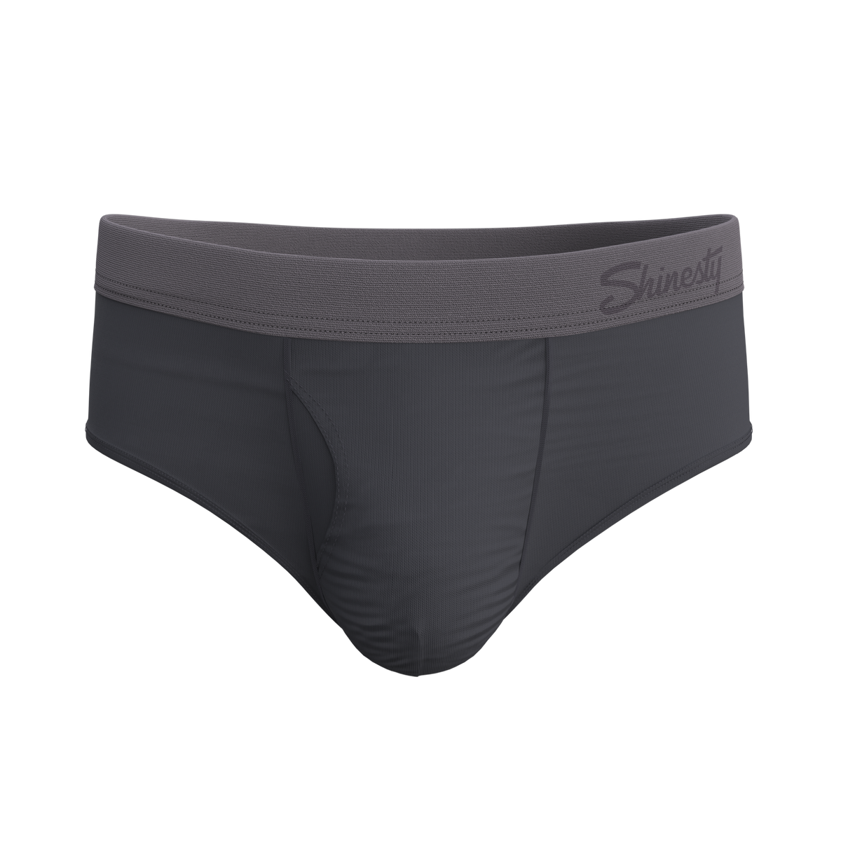 The Slate Expectations | Grey Tonal Ball Hammock® Pouch Underwear Briefs - Shinesty