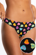 The Smooth Talker | Candy Hearts Modal Bikini Underwear - Shinesty