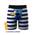 The Snack Attack | Shark Ball Hammock® Boxer - Long Leg - Shinesty