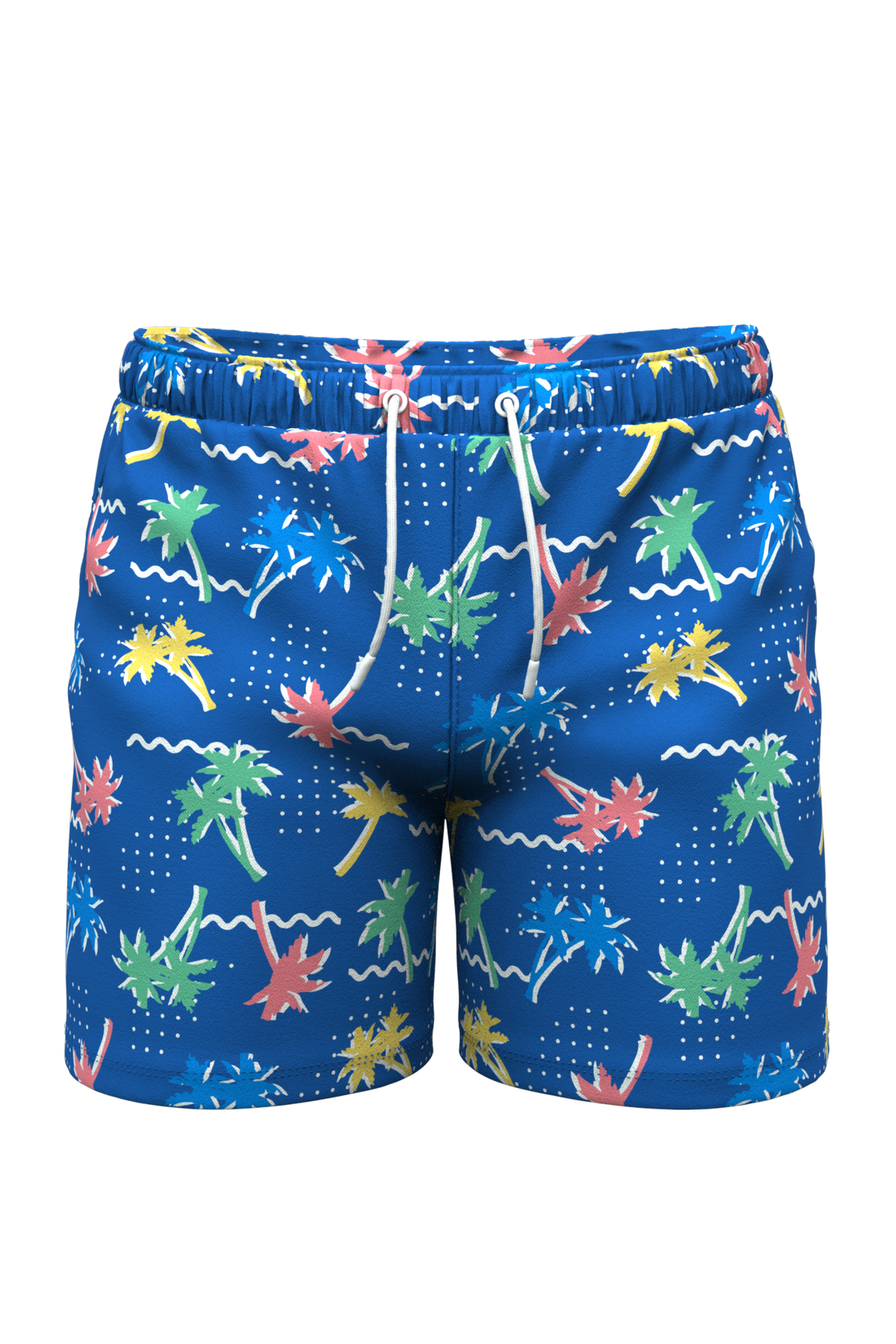 The SPF 69 | Retro Tropical  Ball Hammock® Pouch 5" Swim Trunks - Shinesty