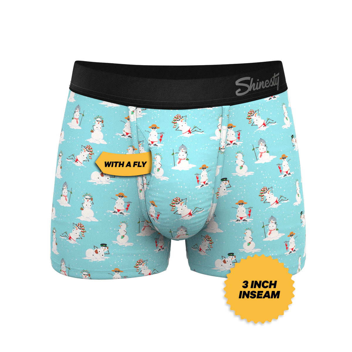 The Frosty Mistress | Snow Women Ball Hammock® Pouch Trunks Underwear - Shinesty