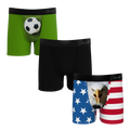 The Soccer Finale | Youth Boxer Briefs 3 Pack - Shinesty
