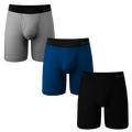 The Solid Dude | Long Leg Ball Hammock® Pouch Boxers With Fly 3 Pack - Shinesty