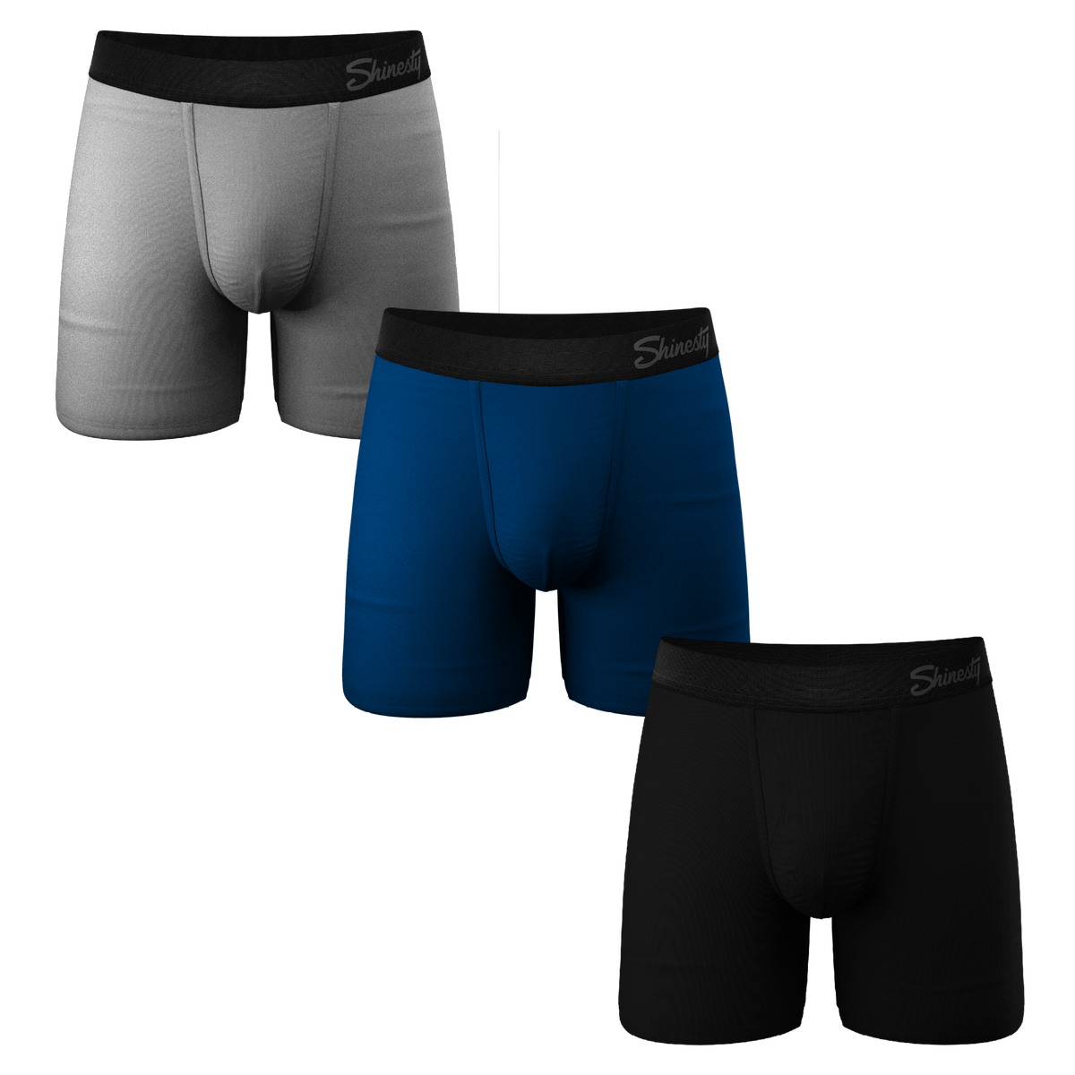 The Solid Dude | Ball Hammock® Boxer Brief 3 Pack - Shinesty