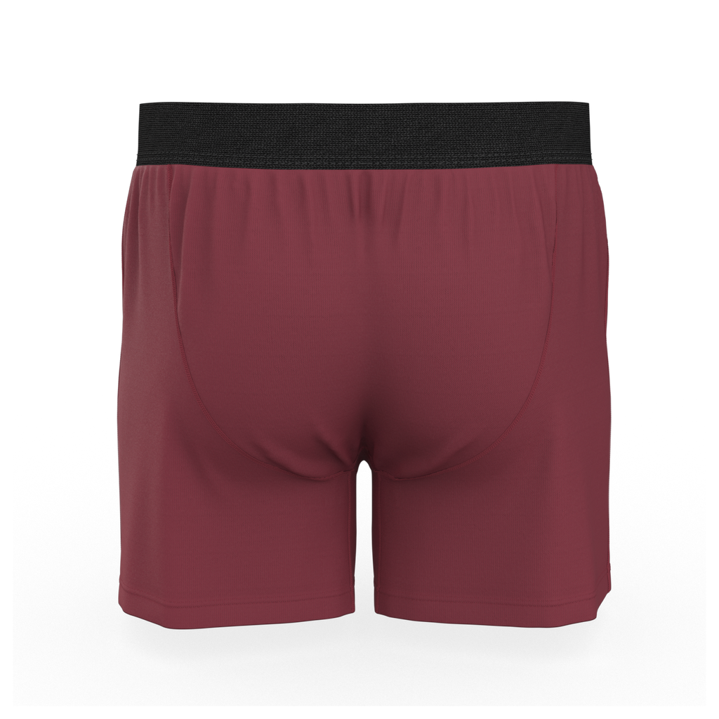 The Sommelier | Burgundy Boxers - Shinesty