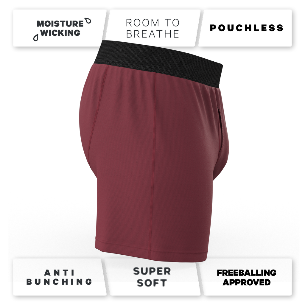 The Sommelier | Burgundy Boxers - Shinesty