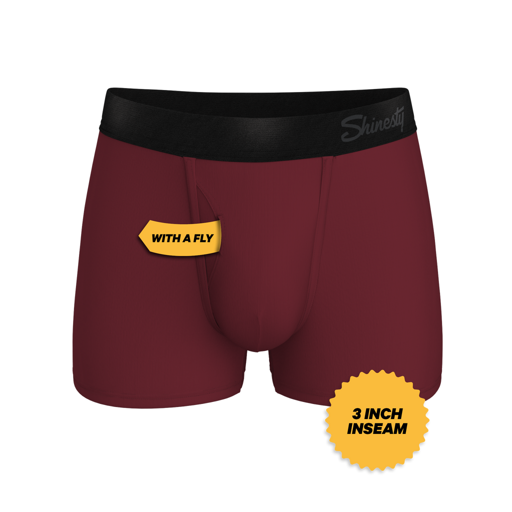 The Sommelier | Burgundy Ball Hammock® Pouch Trunks Underwear - Shinesty