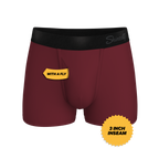 The Sommelier | Burgundy Ball Hammock® Pouch Trunks Underwear - Shinesty