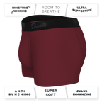 The Sommelier | Burgundy Ball Hammock® Pouch Trunks Underwear - Shinesty