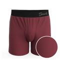 The Sommelier | Burgundy Boxers - Shinesty