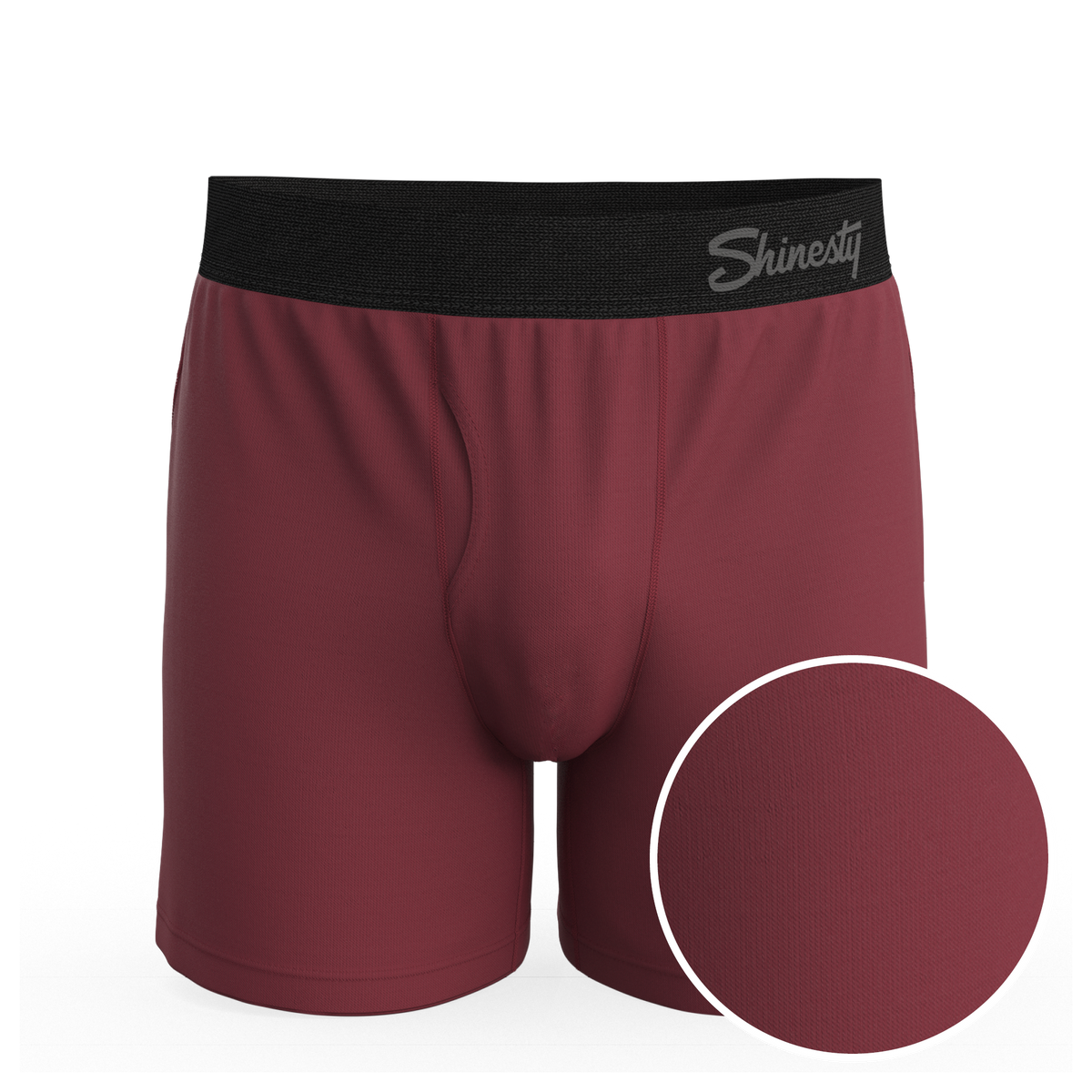 The Sommelier | Burgundy Boxers - Shinesty