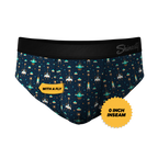 The Space Commando | Spaceship Ball Hammock® Pouch Underwear Briefs - Shinesty