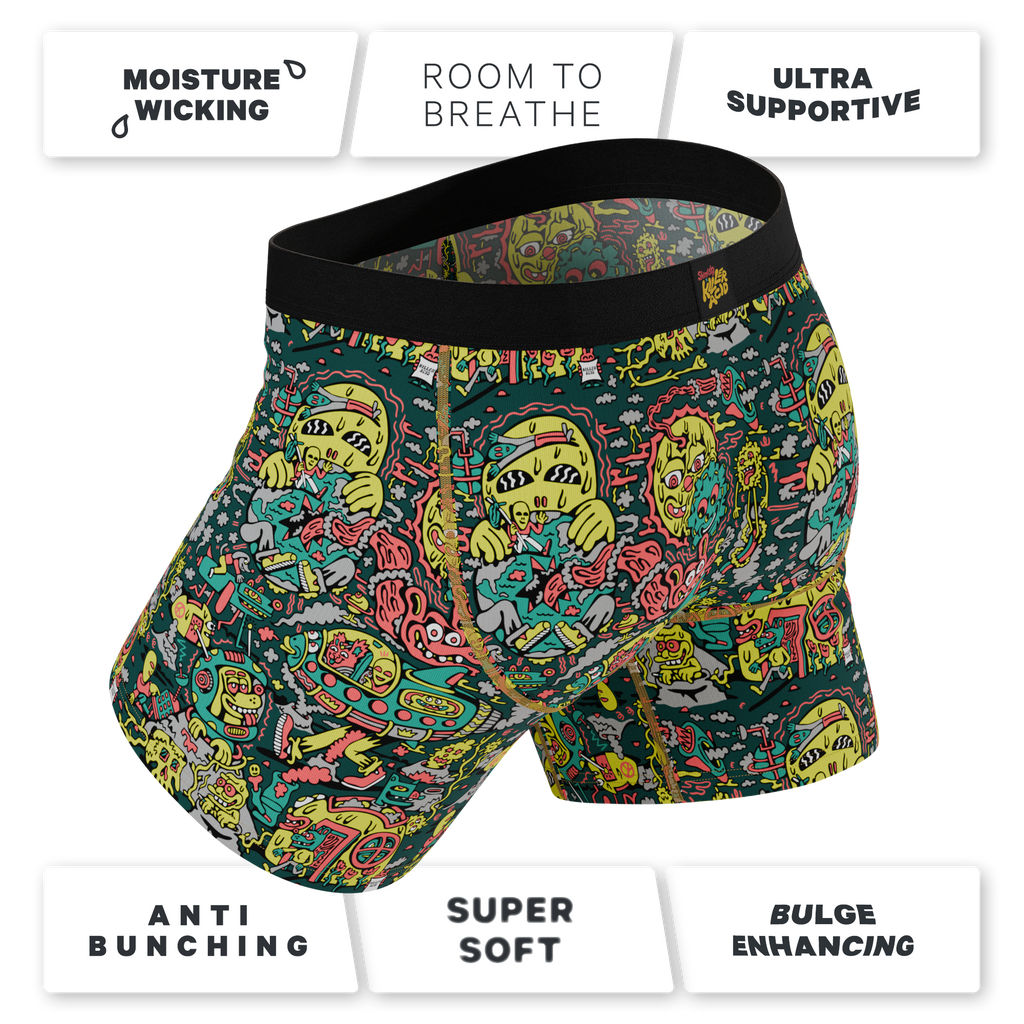 The Spaced Out | Shinesty X Killer Acid Ball Hammock® Pouch Underwear - Shinesty