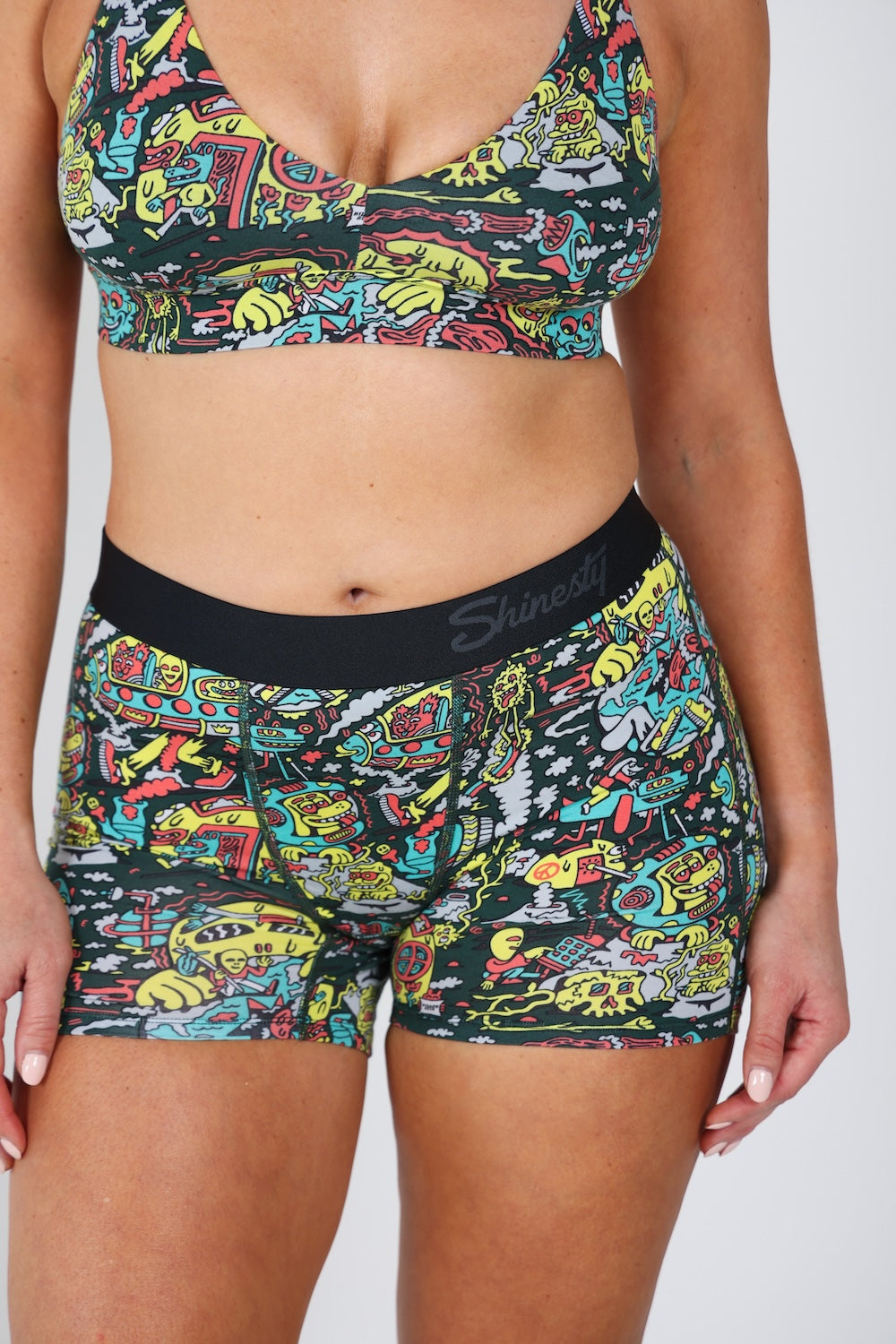 The Spaced Out | Shinesty X Killer Acid Women’s Boxers - Shinesty