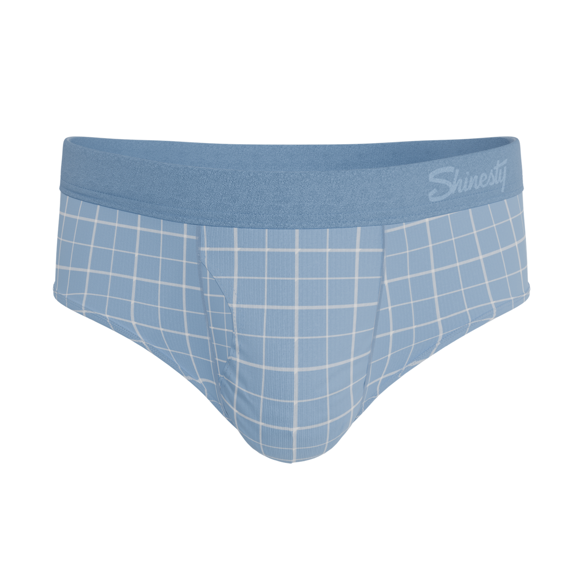 The Spick & Span | Window Pane Plaid Ball Hammock® Pouch Underwear Briefs - Shinesty