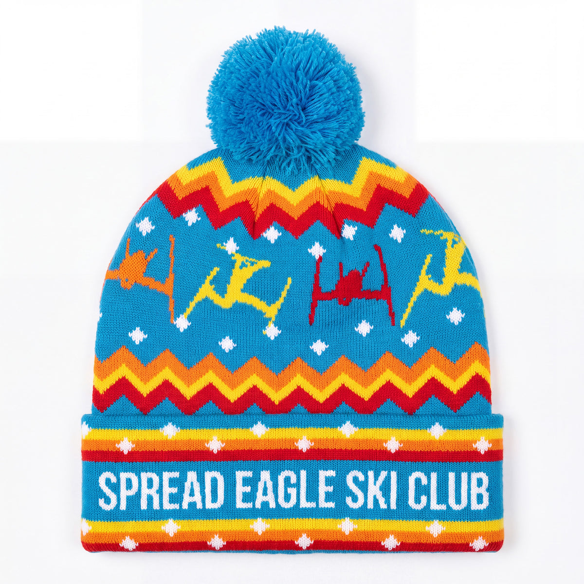 The Spread Eagle Ski Club | Primary Skiers Ski Beanie - Shinesty