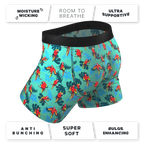 The Squawk Tease | Tropical Parrot Ball Hammock® Pouch Underwear - Shinesty