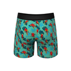 The Squawk Tease | Tropical Parrot Ball Hammock® Pouch Underwear With Fly - Shinesty