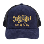 The Catch Of The Day | Shinesty Fish Corduroy Trucker Hat - Shinesty