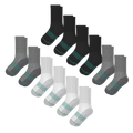 The Staple | Heel Hammock™ Crew Socks 12 Pack - Shinesty