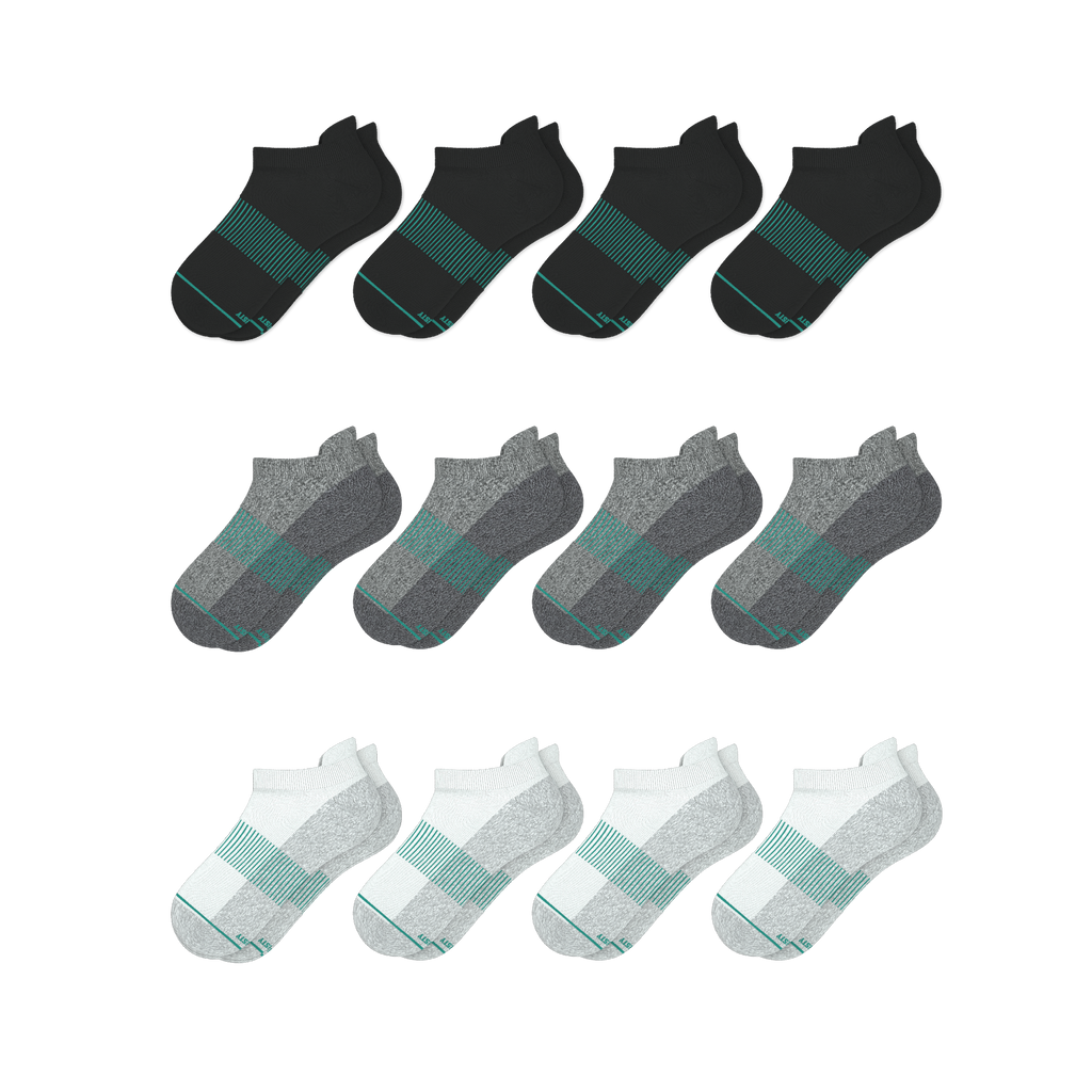The Staple | Heel Hammock™ Ankle Socks 12 Pack - Shinesty