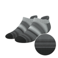 The Static Channel | Stripe Heel Hammock™ Ankle Socks - Shinesty