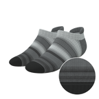 The Static Channel | Stripe Heel Hammock™ Ankle Socks - Shinesty