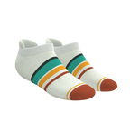 The Stellar | Retro Stripe Heel Hammock™ Ankle Socks - Shinesty