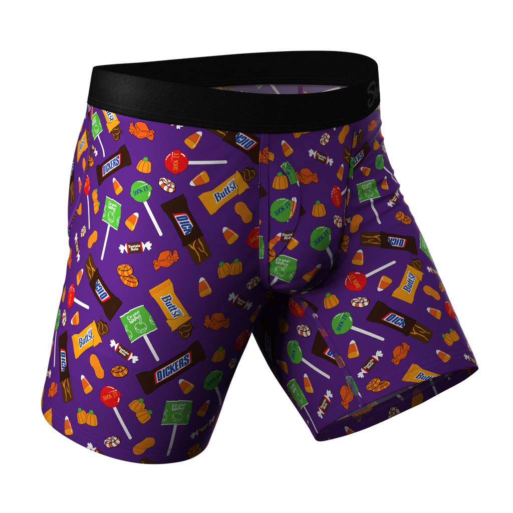 The Red & Black Lumberjack | Buffalo Check Ball Hammock® Boxer - Long Leg - Shinesty