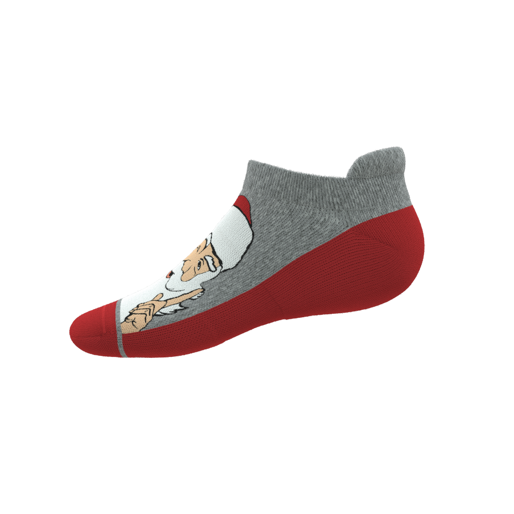 The Stocking | Santa Claus Heel Hammock™ Ankle Socks - Shinesty