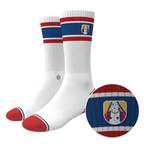 The Strip Poker | Playing Card Heel Hammock™ Crew Socks - Shinesty