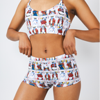 The Strip Poker | Playing Cards Modal Boyshort Underwear - Shinesty