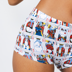 The Strip Poker | Playing Cards Modal Boyshort Underwear - Shinesty