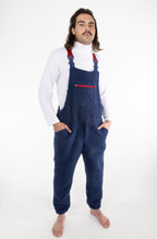 The Counting Sheep | Navy Sherpa Pajamaralls® - Shinesty
