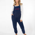 The Counting Sheep | Navy Sherpa Pajamaralls® - Shinesty