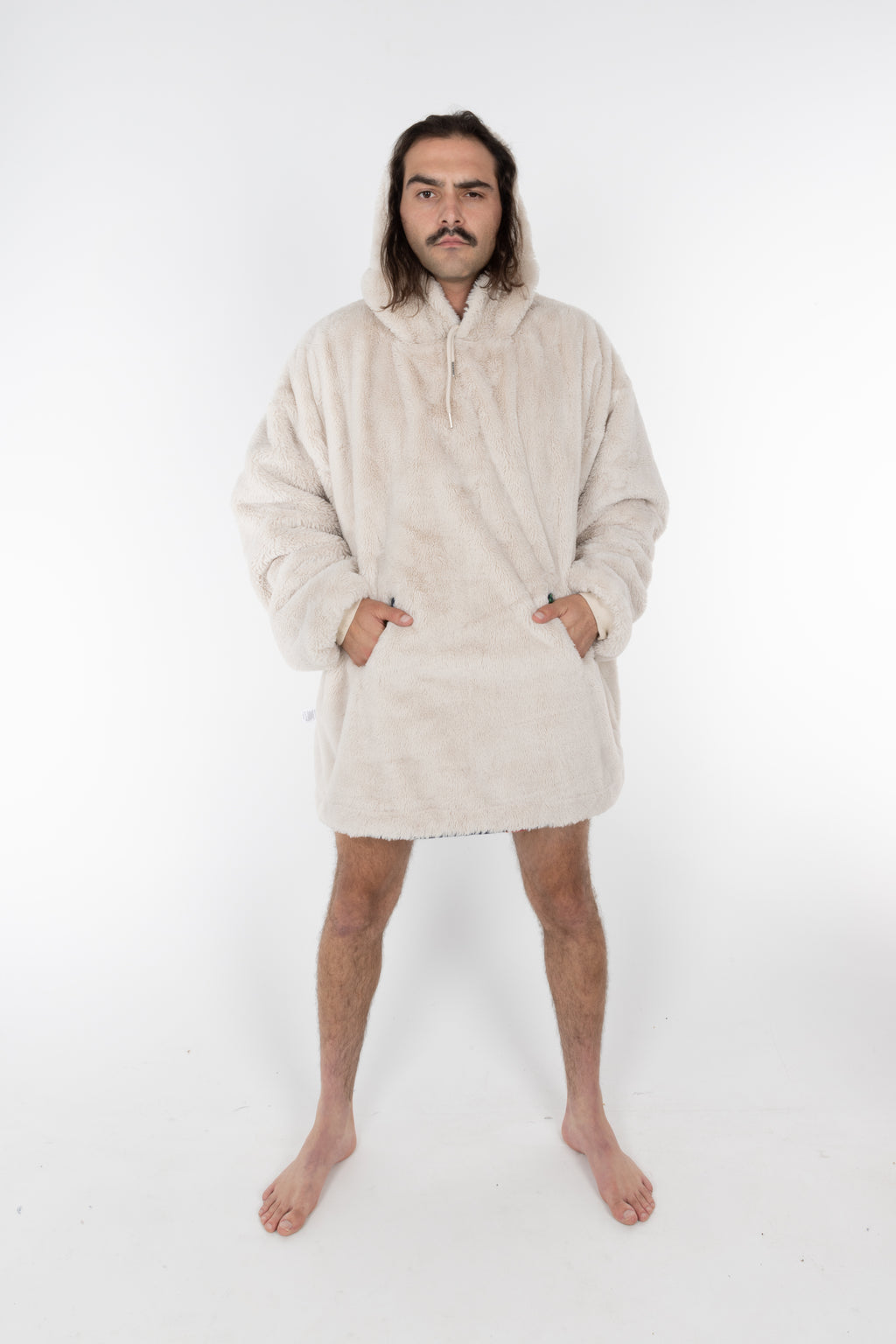 The Caribou Lous | Reversible Christmas Fur Hoodie - Shinesty