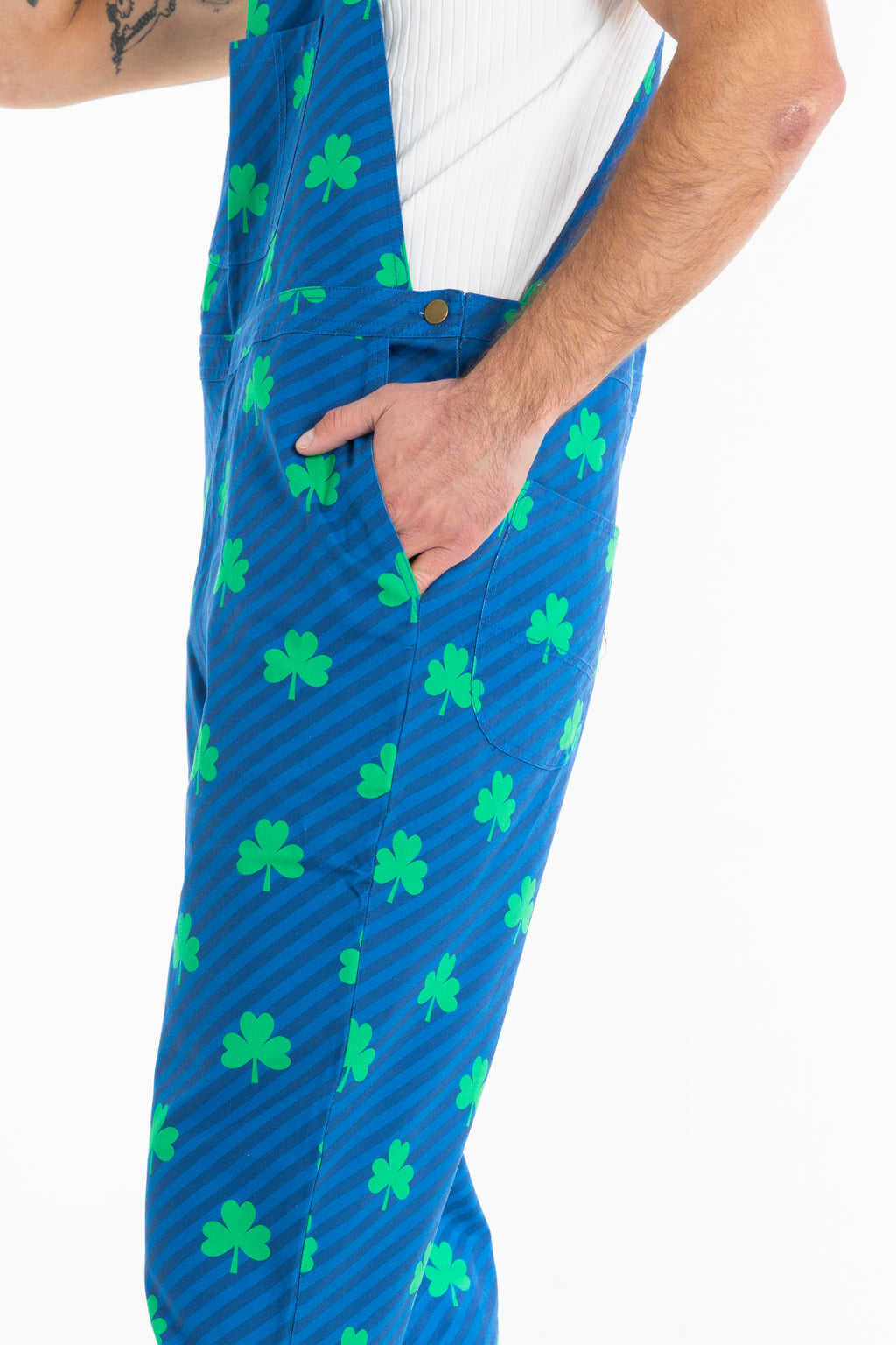 The Boondocks | St Pats Clover Men's Overalls - Shinesty