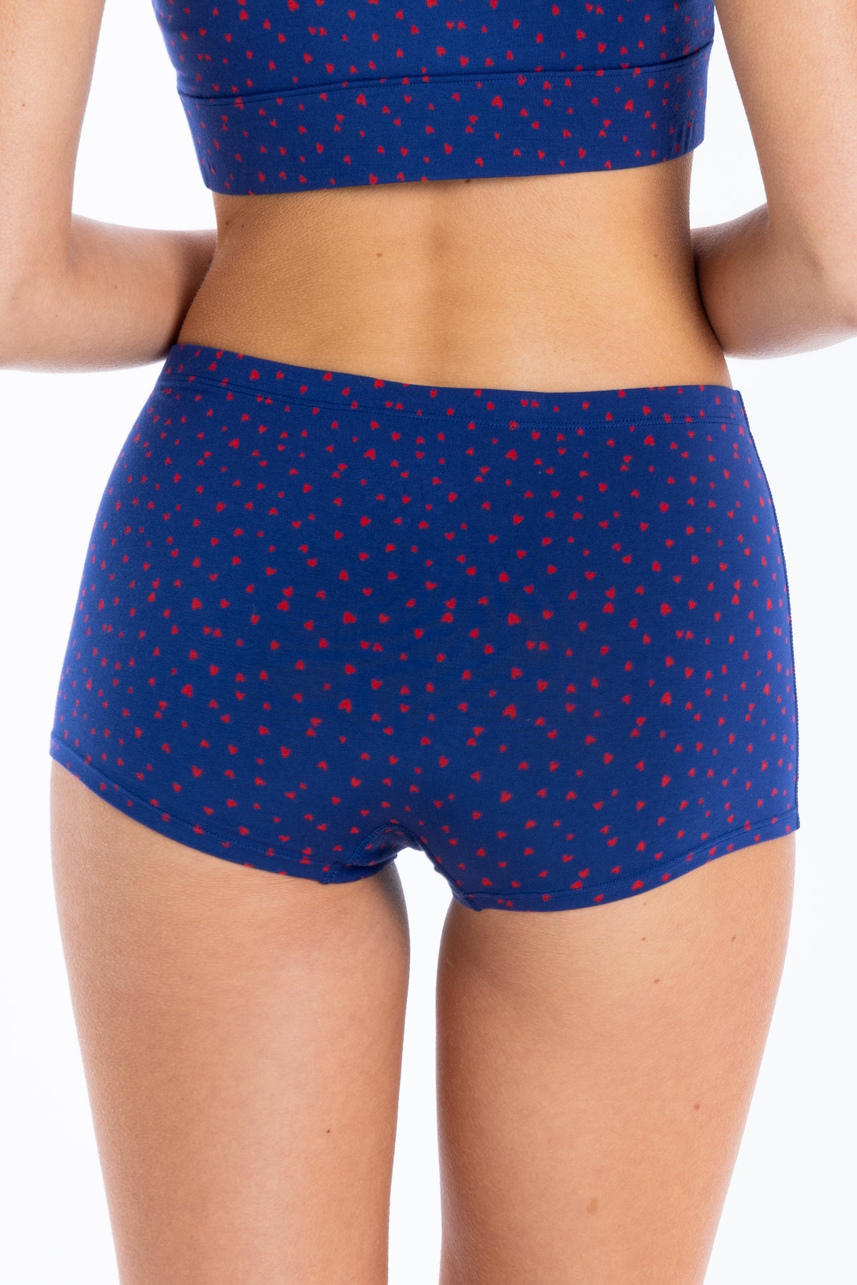 The Heartthrob | Tiny Hearts Valentines Day Modal Boyshort Underwear - Shinesty