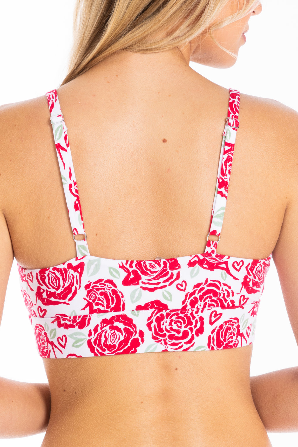 The Bloom With A View | Naughty Roses Boob Hammock™ Scoop Bralette - Shinesty