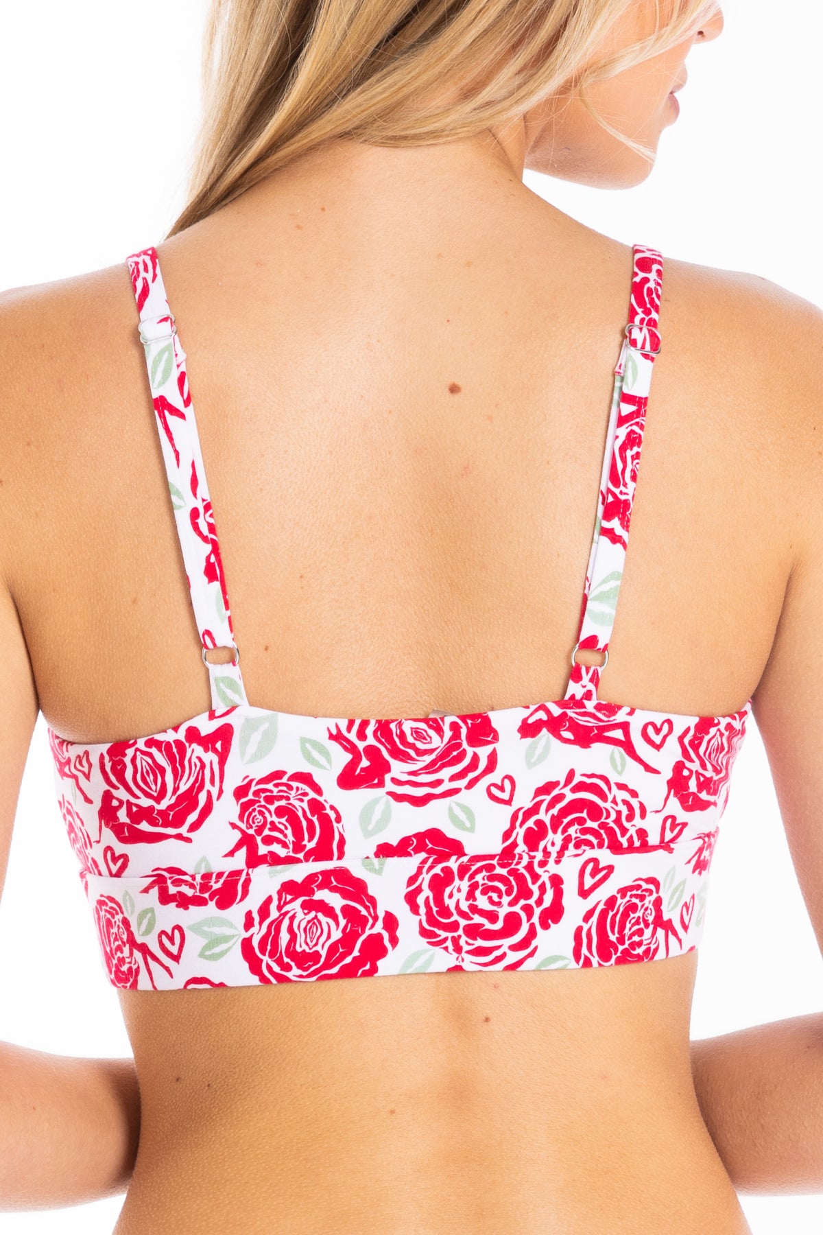 The Bloom With A View | Naughty Roses Boob Hammock™ Scoop Bralette - Shinesty