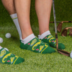 The 19th Hole | Golf Tournament Holes Heel Hammock™ Ankle Socks - Shinesty