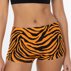 The Feral Feline | Tiger Print Modal Boyshort Underwear - Shinesty