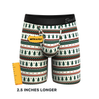 The Stuffed Stocking | Fair Isle Christmas Tree Ball Hammock® Boxer - Long Leg - Shinesty