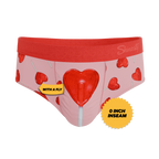 The Suckered In | Heart Lollipop Ball Hammock® Pouch Underwear Briefs - Shinesty