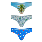 The Women Summer Essentials | MicroModal Thong 3 Pack - Shinesty
