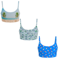 The Women Summer Essentials | Boob Hammock™ Scoop Bralette 3 Pack - Shinesty